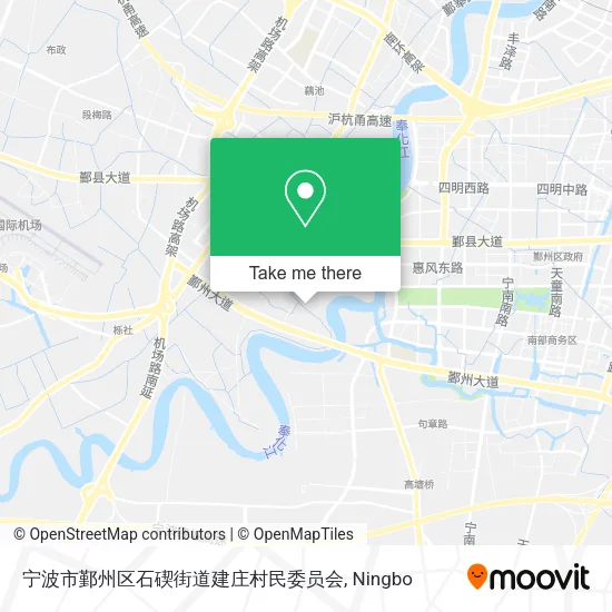 宁波市鄞州区石碶街道建庄村民委员会 map