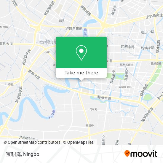 宝积庵 map