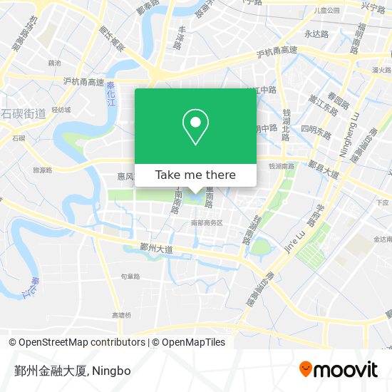 鄞州金融大厦 map