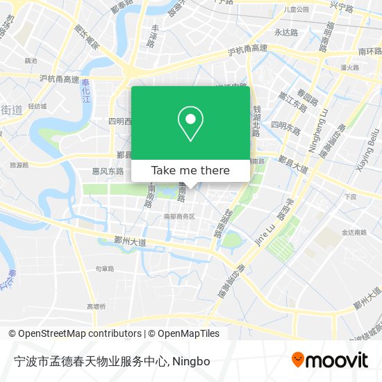宁波市孟德春天物业服务中心 map
