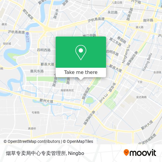 烟草专卖局中心专卖管理所 map