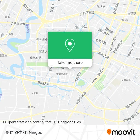 曼哈顿生鲜 map