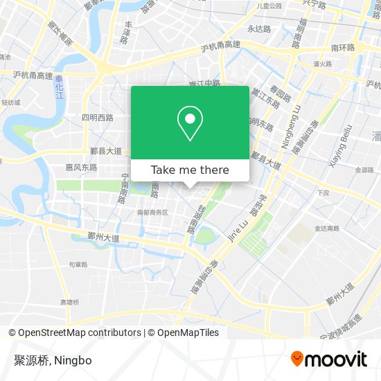 聚源桥 map