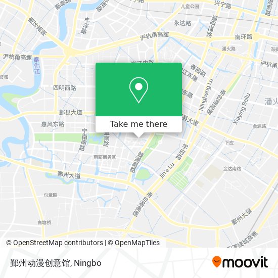 鄞州动漫创意馆 map