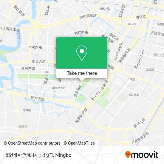 鄞州区游泳中心-北门 map