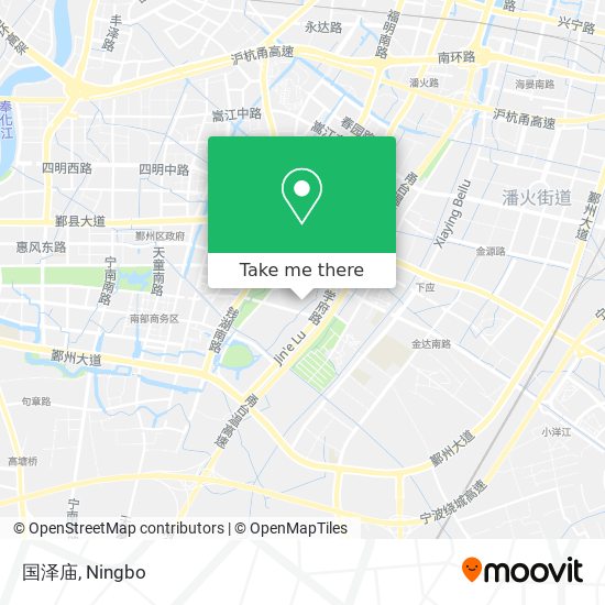 国泽庙 map