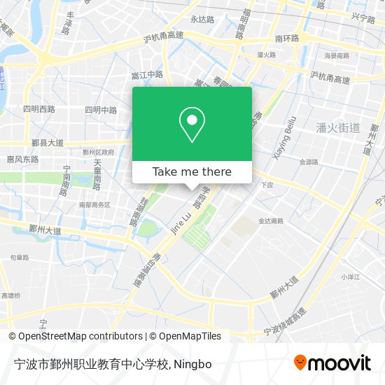 宁波市鄞州职业教育中心学校 map