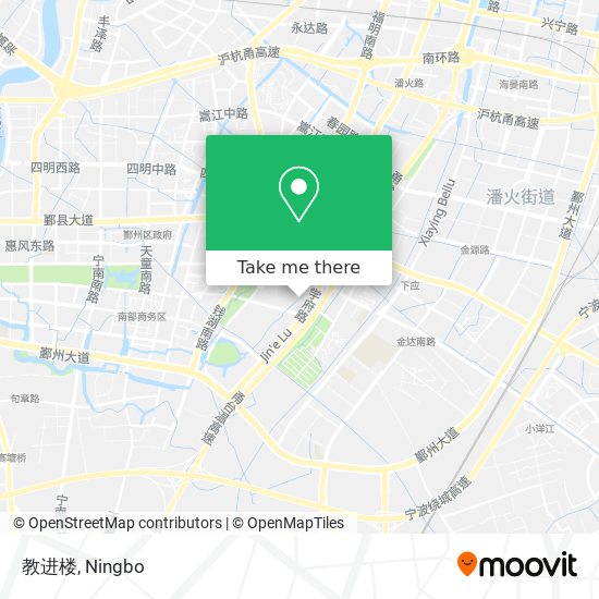 教进楼 map