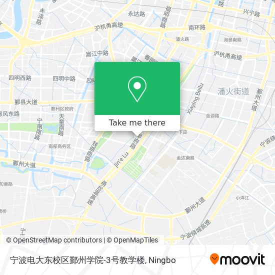 宁波电大东校区鄞州学院-3号教学楼 map