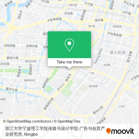 浙江大学宁波理工学院传媒与设计学院-广告与创意产业研究所 map
