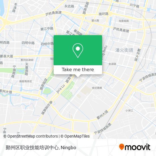 鄞州区职业技能培训中心 map