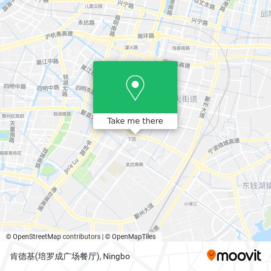 肯德基(培罗成广场餐厅) map