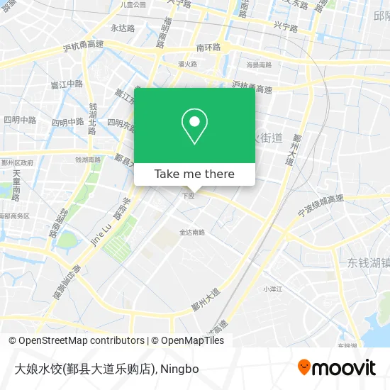 大娘水饺(鄞县大道乐购店) map