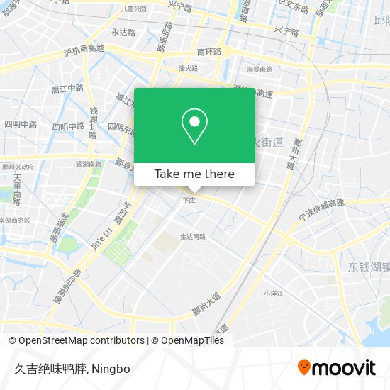 久吉绝味鸭脖 map