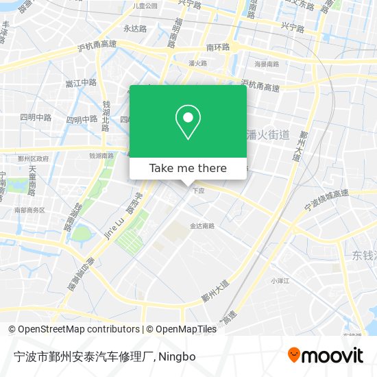 宁波市鄞州安泰汽车修理厂 map