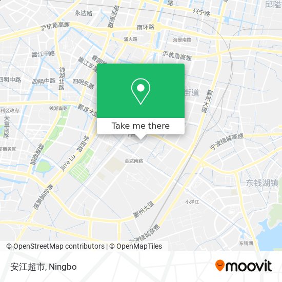 安江超市 map