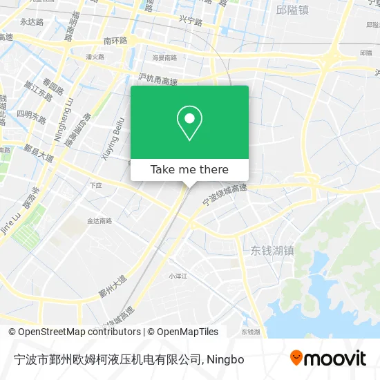 宁波市鄞州欧姆柯液压机电有限公司 map
