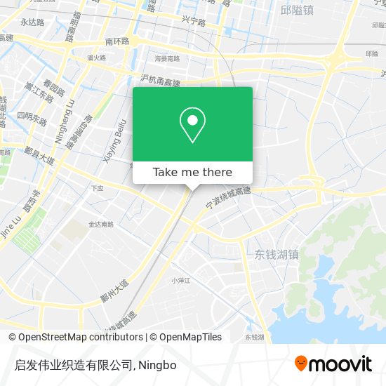 启发伟业织造有限公司 map