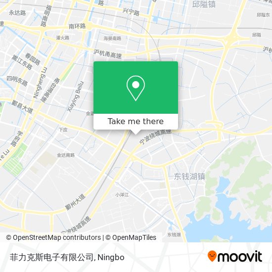 菲力克斯电子有限公司 map