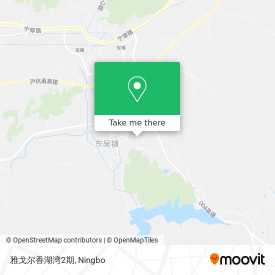 雅戈尔香湖湾2期 map