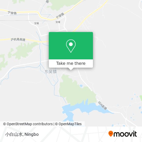 小白山水 map