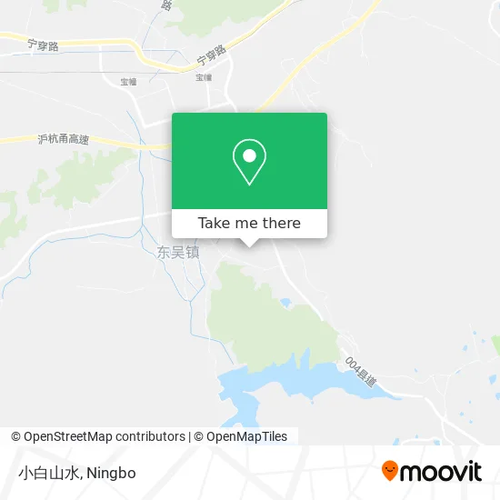 小白山水 map