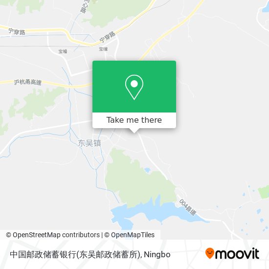 中国邮政储蓄银行(东吴邮政储蓄所) map