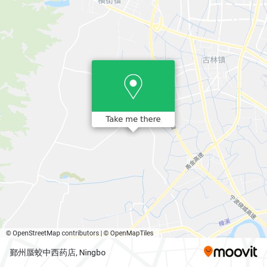 鄞州蜃蛟中西药店 map