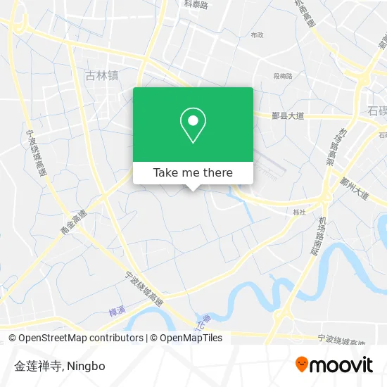金莲禅寺 map
