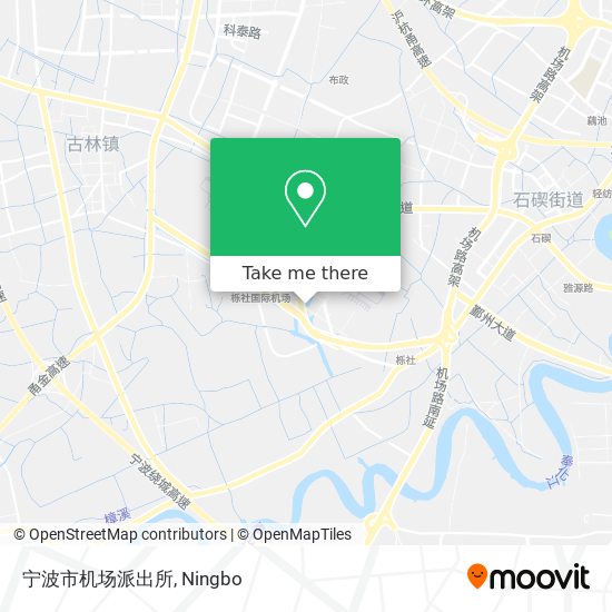 宁波市机场派出所 map