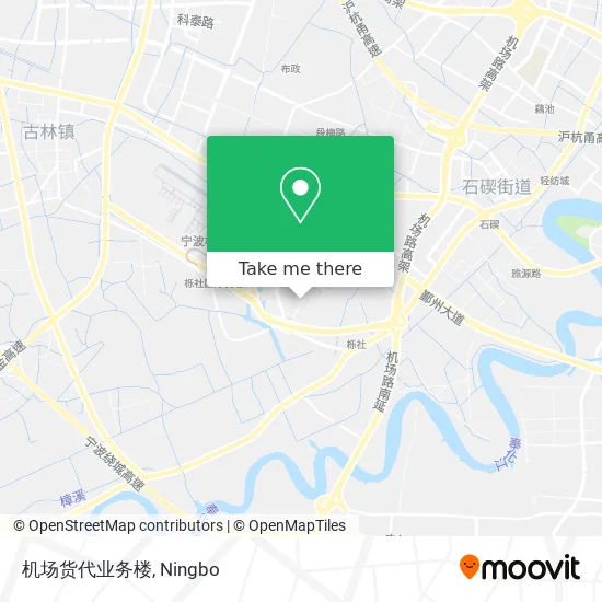 机场货代业务楼 map