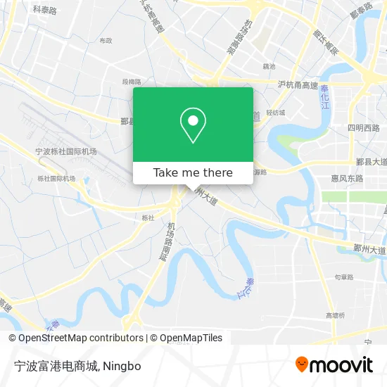 宁波富港电商城 map