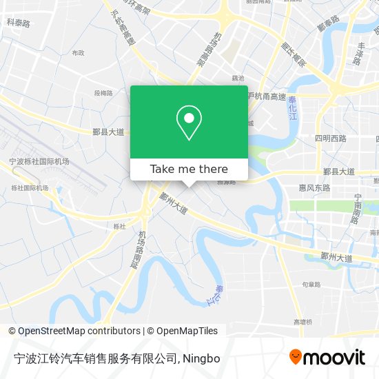 宁波江铃汽车销售服务有限公司 map