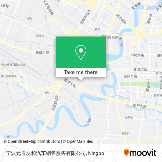 宁波元通友和汽车销售服务有限公司 map