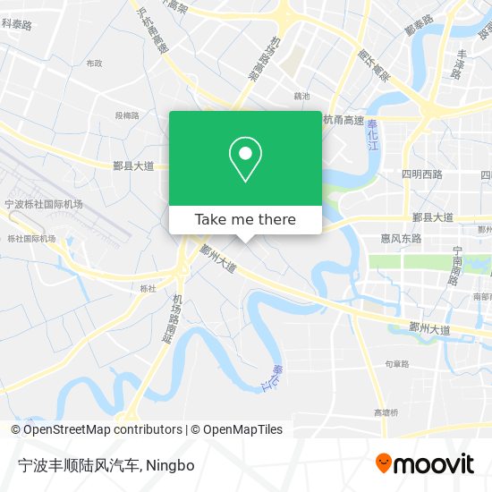 宁波丰顺陆风汽车 map