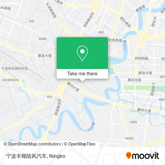 宁波丰顺陆风汽车 map