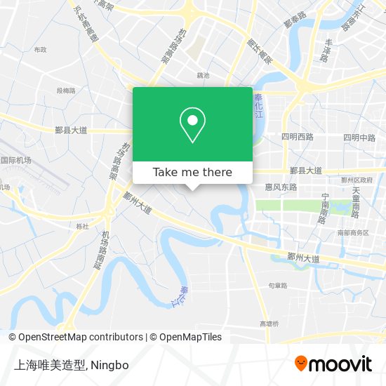 上海唯美造型 map