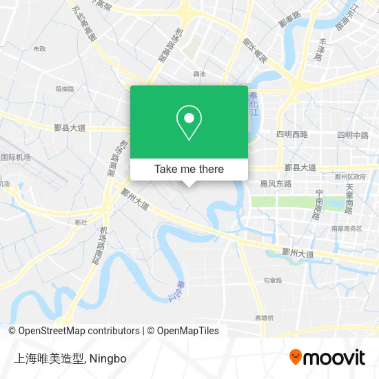 上海唯美造型 map