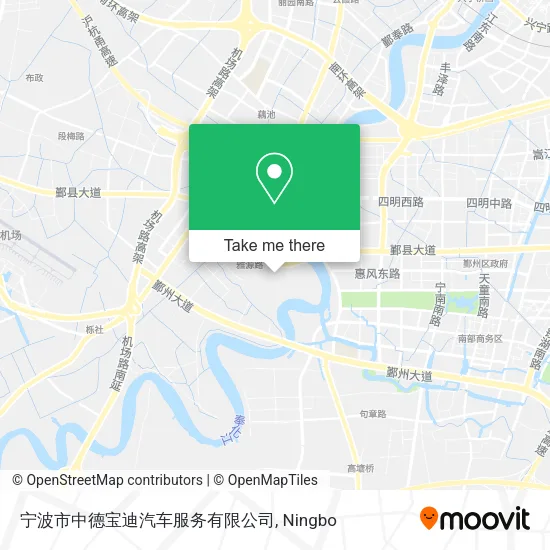 宁波市中德宝迪汽车服务有限公司 map