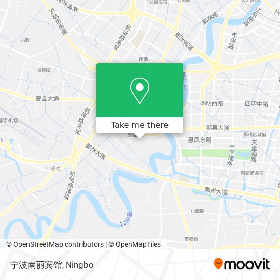 宁波南丽宾馆 map
