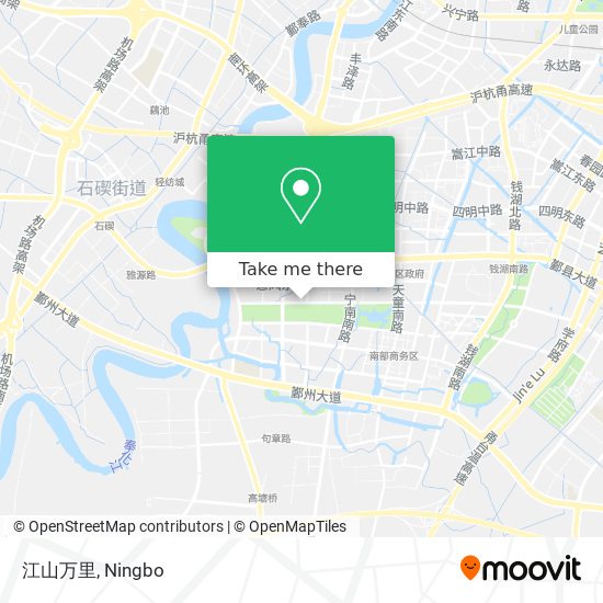 江山万里 map