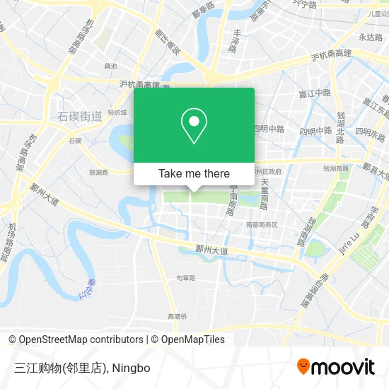 三江购物(邻里店) map