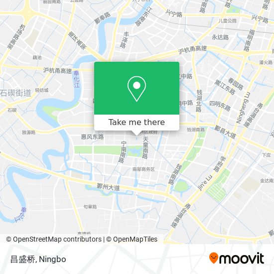 昌盛桥 map