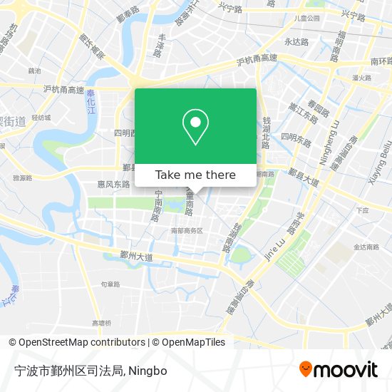 宁波市鄞州区司法局 map