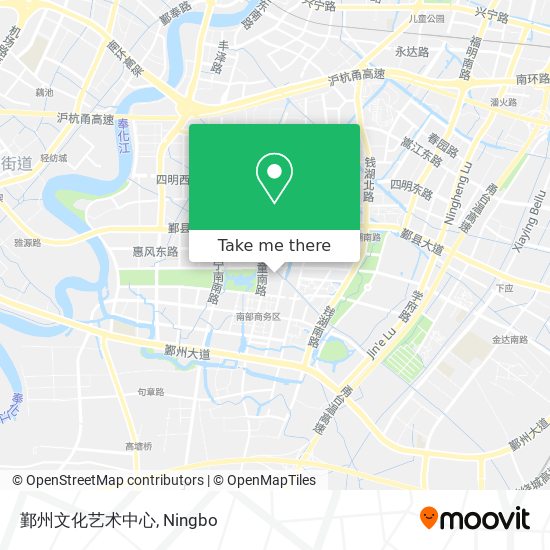 鄞州文化艺术中心 map