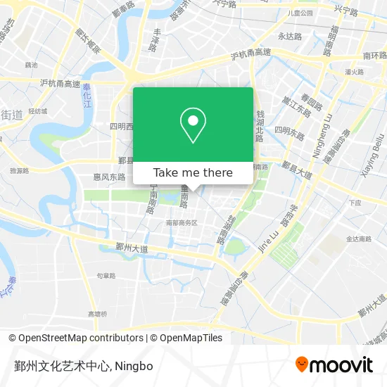 鄞州文化艺术中心 map