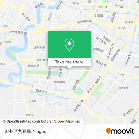 鄞州区贸易局 map