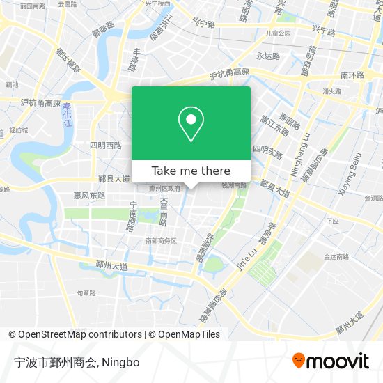 宁波市鄞州商会 map