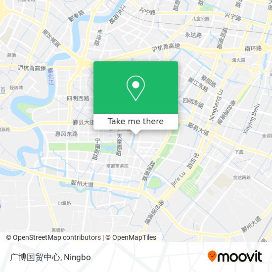 广博国贸中心 map