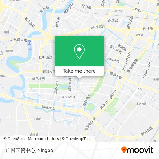 广博国贸中心 map
